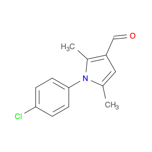 1H-Pyrrole-3-carboxaldehyde, 1-(4-chlorophenyl)-2,5-dimethyl-