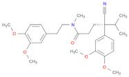 Benzenebutanamide, γ-cyano-N-[2-(3,4-dimethoxyphenyl)ethyl]-3,4-dimethoxy-N-methyl-γ-(1-methylethy…