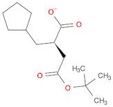 Butanedioic acid, 2-(cyclopentylmethyl)-, 4-(1,1-dimethylethyl) ester, (2R)-