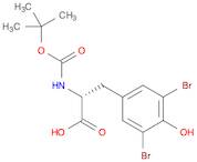 D-Tyrosine, 3,5-dibromo-N-[(1,1-dimethylethoxy)carbonyl]-