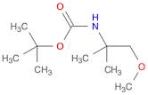 Carbamic acid, N-(2-methoxy-1,1-dimethylethyl)-, 1,1-dimethylethyl ester