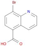 5-Quinolinecarboxylic acid, 8-bromo-