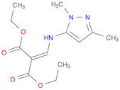 Propanedioic acid, 2-[[(1,3-dimethyl-1H-pyrazol-5-yl)amino]methylene]-, 1,3-diethyl ester