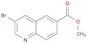 6-Quinolinecarboxylic acid, 3-bromo-, methyl ester