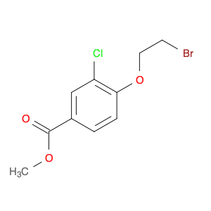 Benzoic acid, 4-(2-bromoethoxy)-3-chloro-, methyl ester