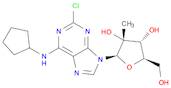 Adenosine, 2-chloro-N-cyclopentyl-2'-C-methyl-