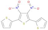 2,2':5',2''-Terthiophene, 3',4'-dinitro-