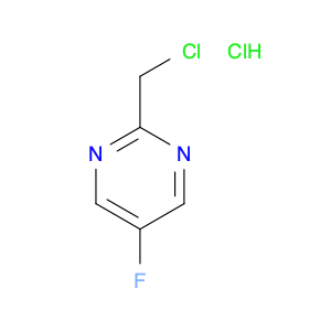 Pyrimidine, 2-(chloromethyl)-5-fluoro-, hydrochloride (1:1)