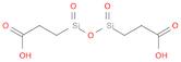 Propanoic acid, 3,3'-(1,3-dioxo-1,3-disiloxanediyl)bis- (9CI)