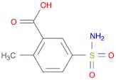 Benzoic acid, 5-(aminosulfonyl)-2-methyl-