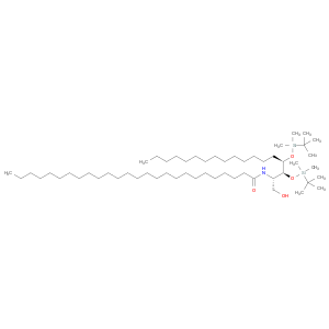 Hexacosanamide, N-[(1S,2S,3R)-2,3-bis[[(1,1-dimethylethyl)dimethylsilyl]oxy]-1-(hydroxymethyl)hept…