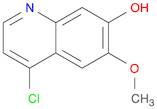 7-Quinolinol, 4-chloro-6-methoxy-