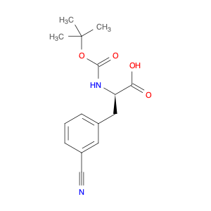 D-Phenylalanine, 3-cyano-N-[(1,1-dimethylethoxy)carbonyl]-