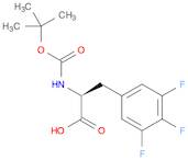 L-Phenylalanine, N-[(1,1-dimethylethoxy)carbonyl]-3,4,5-trifluoro-