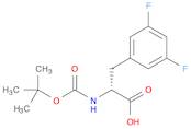 D-Phenylalanine, N-[(1,1-dimethylethoxy)carbonyl]-3,5-difluoro-