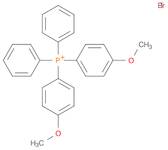 Phosphonium, bis(4-methoxyphenyl)diphenyl-, bromide (1:1)