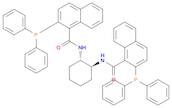 1-Naphthalenecarboxamide, N,N'-(1S,2S)-1,2-cyclohexanediylbis[2-(diphenylphosphino)-