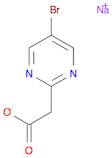 2-Pyrimidineacetic acid, 5-bromo-, sodium salt (1:1)