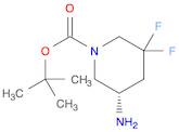 1-Piperidinecarboxylic acid, 5-amino-3,3-difluoro-, 1,1-dimethylethyl ester, (5S)-