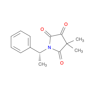 2,3,5-Pyrrolidinetrione, 4,4-dimethyl-1-[(1R)-1-phenylethyl]-