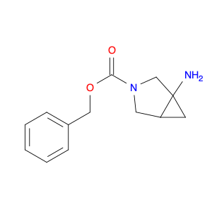 3-Azabicyclo[3.1.0]hexane-3-carboxylic acid, 1-amino-, phenylmethyl ester