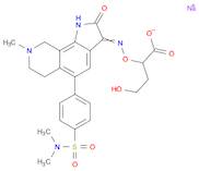 Butanoic acid, 2-[[[5-[4-[(dimethylamino)sulfonyl]phenyl]-1,2,6,7,8,9-hexahydro-8-methyl-2-oxo-3...