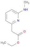 2-Pyridineacetic acid, 6-(methylamino)-, ethyl ester