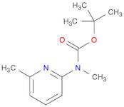 Carbamic acid, N-methyl-N-(6-methyl-2-pyridinyl)-, 1,1-dimethylethyl ester