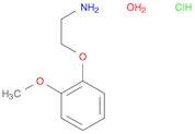 Ethanamine, 2-(2-methoxyphenoxy)-, hydrochloride, hydrate (1:1:1)