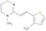 Pyrimidine, 1,4,5,6-tetrahydro-1-methyl-2-[(1E)-2-(3-methyl-2-thienyl)ethenyl]-