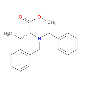 Butanoic acid, 2-[bis(phenylmethyl)amino]-, methyl ester, (2R)-