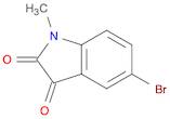 1H-Indole-2,3-dione, 5-bromo-1-methyl-