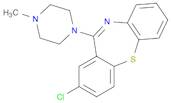 Dibenzo[b,f][1,4]thiazepine, 2-chloro-11-(4-methyl-1-piperazinyl)-