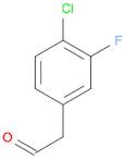 Benzeneacetaldehyde, 4-chloro-3-fluoro-