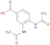 Benzoic acid, 3,4-bis(acetylamino)-