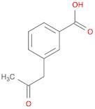 Benzoic acid, 3-(2-oxopropyl)-