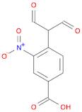 Benzoic acid, 4-(1-formyl-2-oxoethyl)-3-nitro-