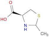 4-Thiazolidinecarboxylic acid, 2-methyl-, (4S)-