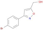 5-Isoxazolemethanol, 3-(4-bromophenyl)-