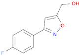 5-Isoxazolemethanol, 3-(4-fluorophenyl)-