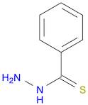 Benzenecarbothioic acid, hydrazide