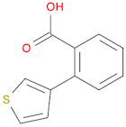 Benzoic acid, 2-(3-thienyl)-