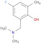 Phenol, 2-[(dimethylamino)methyl]-4-fluoro-6-methyl-