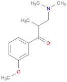 1-Propanone, 3-(dimethylamino)-1-(3-methoxyphenyl)-2-methyl-