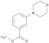 Benzoic acid, 3-(4-morpholinyl)-, methyl ester