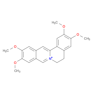 Dibenzo[a,g]quinolizinium, 5,6-dihydro-2,3,10,11-tetramethoxy-