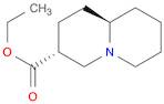 2H-Quinolizine-3-carboxylic acid, octahydro-, ethyl ester, cis- (8CI,9CI)