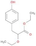 Benzenepropanoic acid, α-ethoxy-4-hydroxy-, ethyl ester