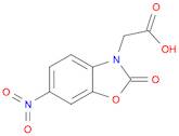 3(2H)-Benzoxazoleacetic acid, 6-nitro-2-oxo-