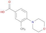 Benzoic acid, 3-methyl-4-(4-morpholinyl)-